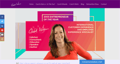 Desktop Screenshot of carolwain.com